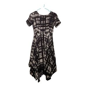 Women’s Anthropologie Cory Lynn Carter painted plaid dress, size 2